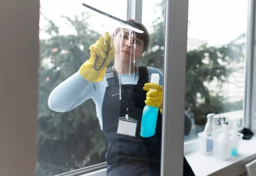 Nettoyage de vitres intérieures et extérieures à Cartigny